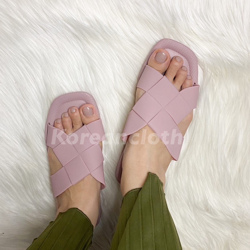 BALANCE 1246-14 SANDAL SLOP WANITA SANDAL JELLY KARET IMPORT