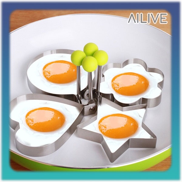 Cetakan Telur Karakter Stainless Steel - Alat Cetak Masak Dapur