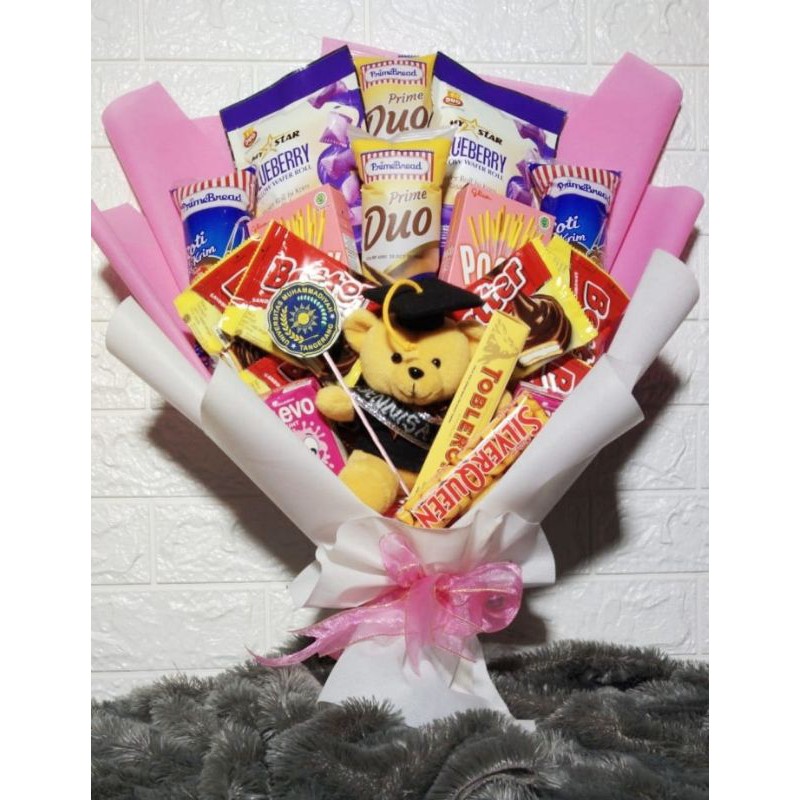 

BUKET SNACK GRADUATION/BUKET SNACK/BUKET BONEKA