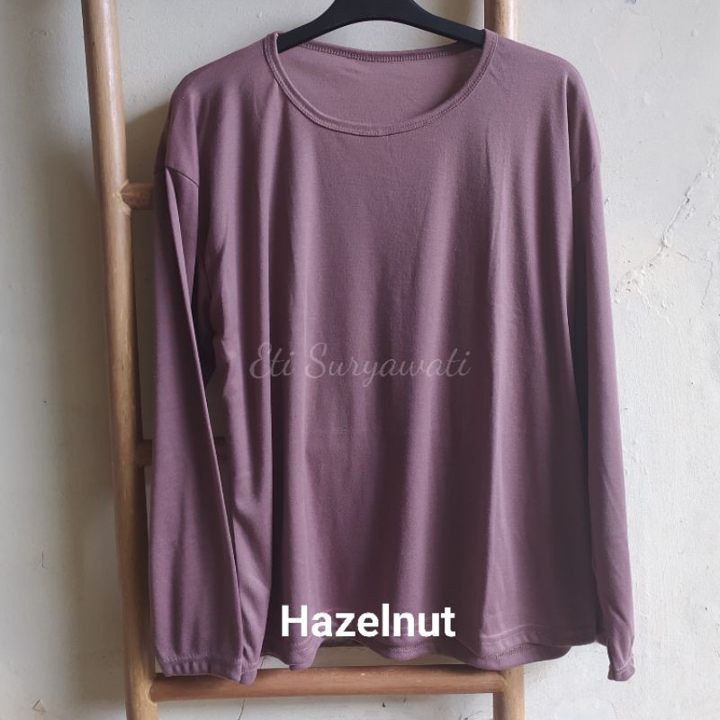 [BISA COD] Manset Kaos Soft Spandex Super size Jumbo Xxxl-Hazelnut