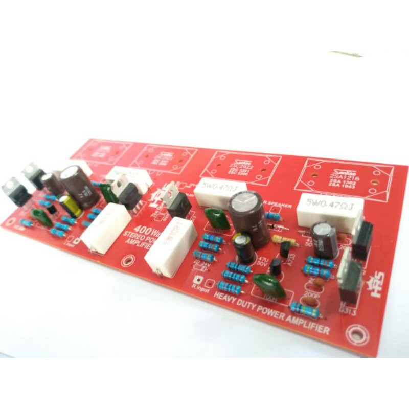 Kit driver Power amplifier sanken stereo safari 2x400 watt