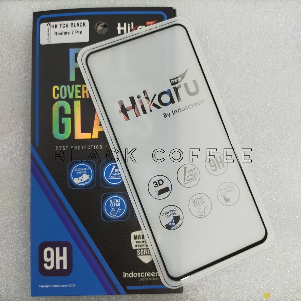 FULL HIKARU Tempered glass REALME 7 PRO