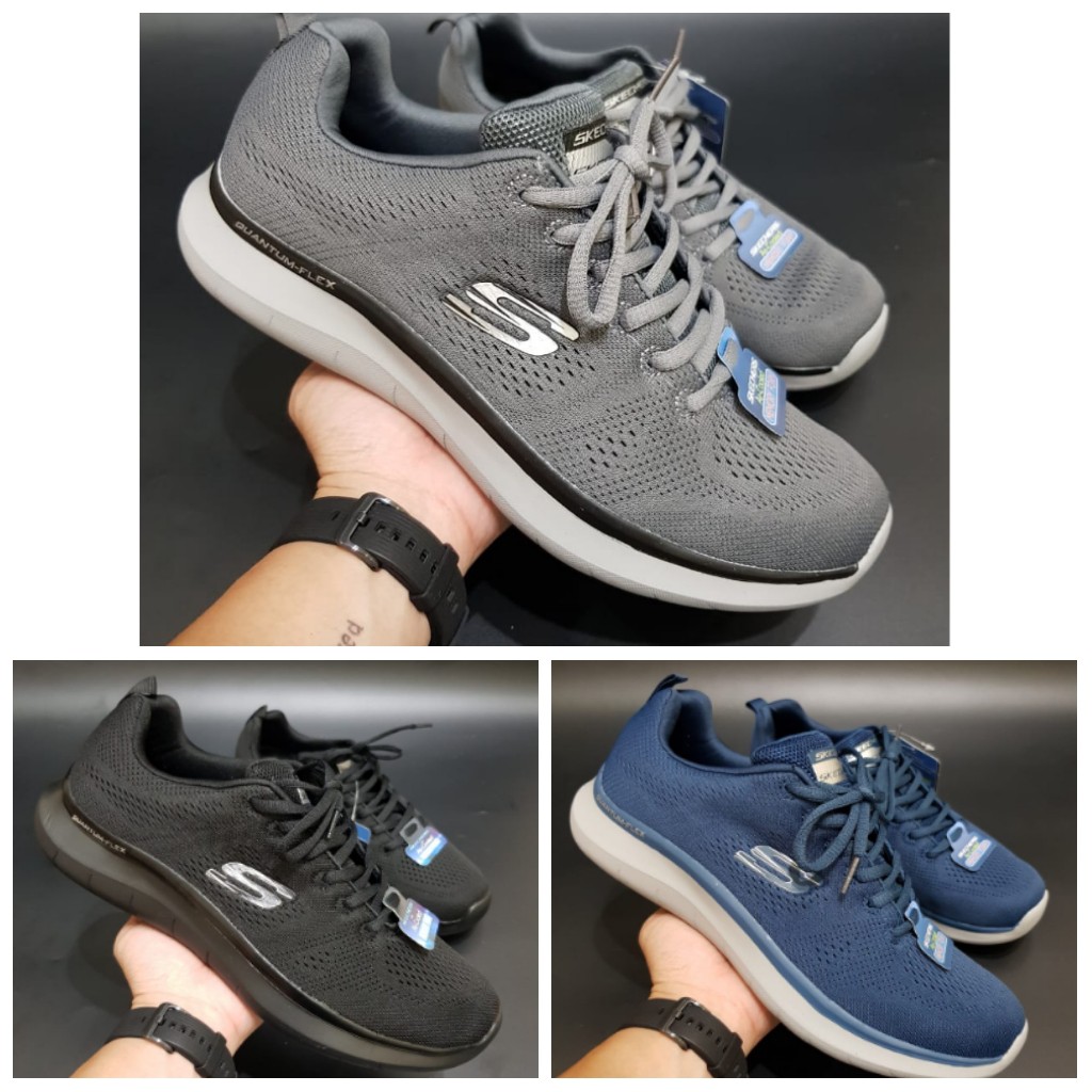 Skechers Quantum Flex Road Sepatu Skechers Pria