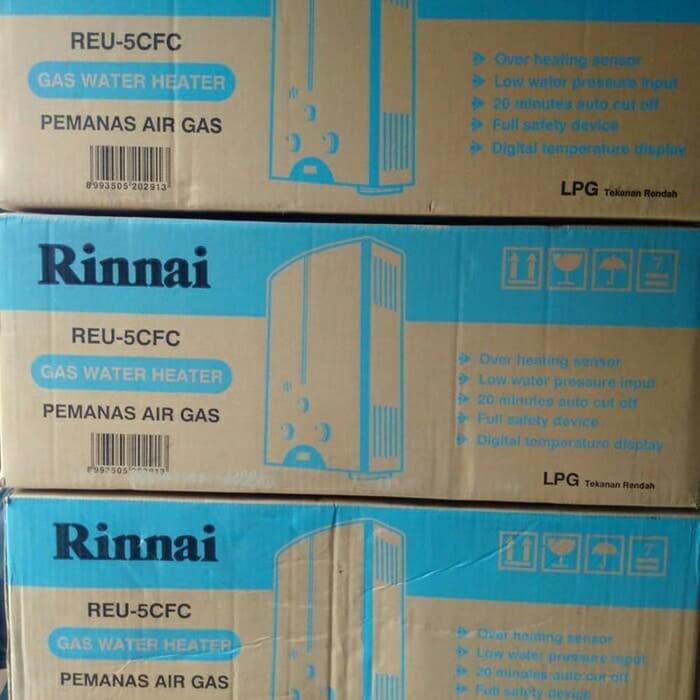 WATER HEATER PEMANAS AIR RINNAI GAS REU-5CFC