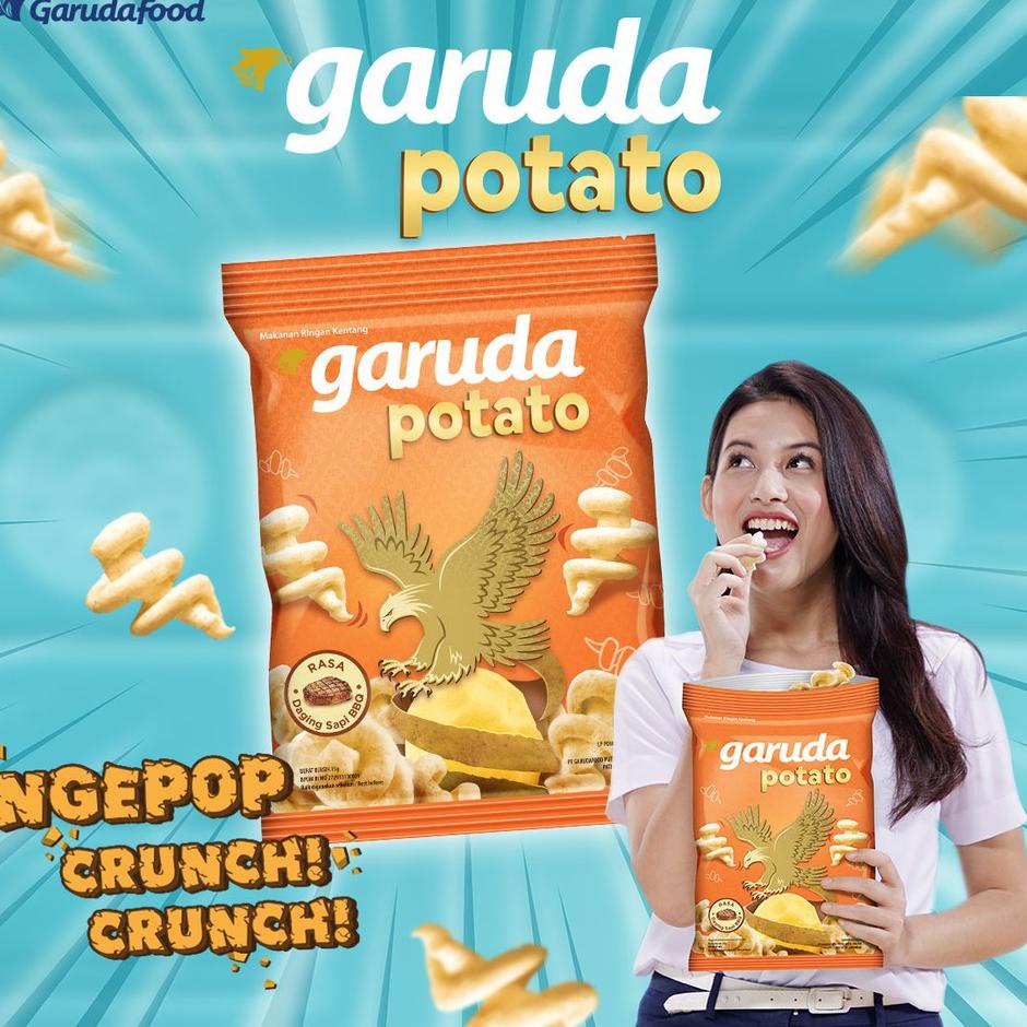 

8.8 Promo >> Cemilan Snack GARUDA - Potato / O' Corn - 60gr