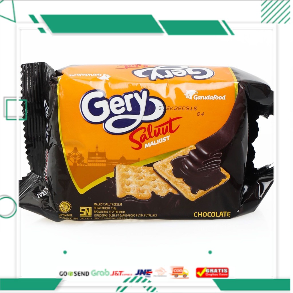 

Gery Salut Malkist Chocolate 140 g