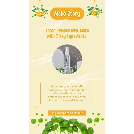 Toner Essence Mist Mako By Seris 60ml