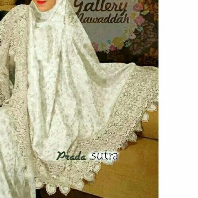 ➩ MUKENA AZZURA DEWASA / MUKENA LEBARAN / MUKENA MURAH / MUKENA BORDIR ASLI ☚