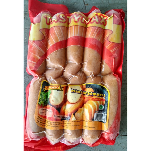 

Tastymax sosis sapi mini 500gr