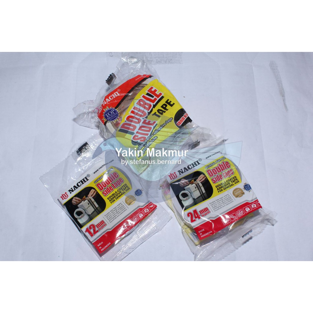 

NACHI DOUBLE TAPE (1/2 INCI - 1 INCI - 2 INCI)