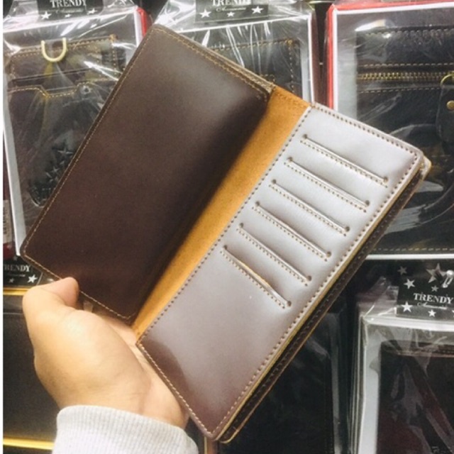 dompet ukuran panjang bahan kulit asli berkulitas lokal #dompet #dompetpanjang #dompetkulit #dompetpria