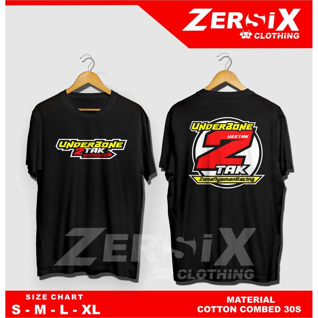 Kaos T-shirt Baju Motor Underbone 2 Tak Two Stroke Kualitas Distro