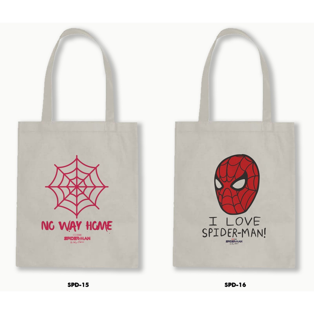 TOTE BAG BLACU - SPIDERMAN 01