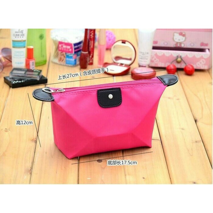 Serbagrosirmurah dompet pouch multifungsi bahan pvc anti air tas kosmetik