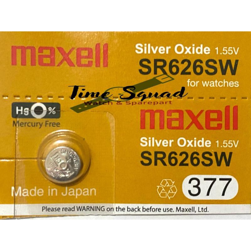 BATERAI MAXELL 377 SR626 MURAH BATERAI MAXELL 377 MAXELL 626 MURAH