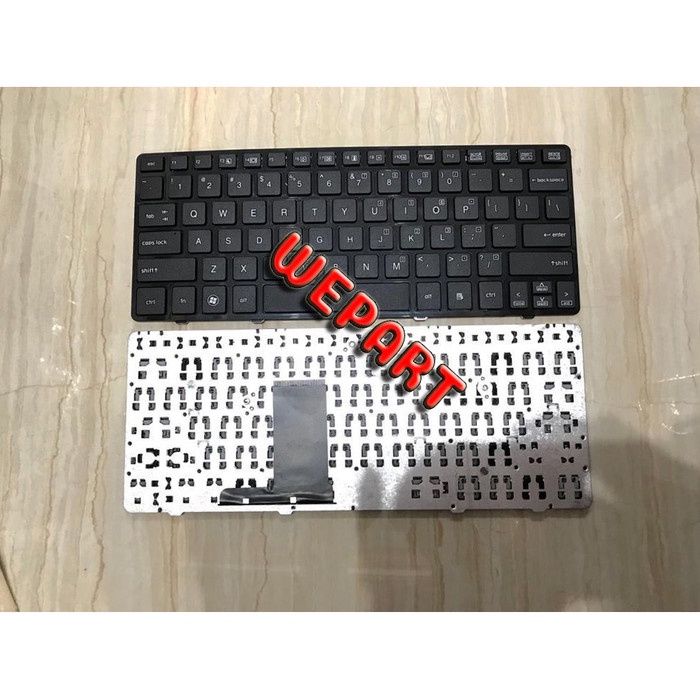 Keyboard laptop HP EliteBook 2570P, 2570, 2560, 2560P, Hitam
