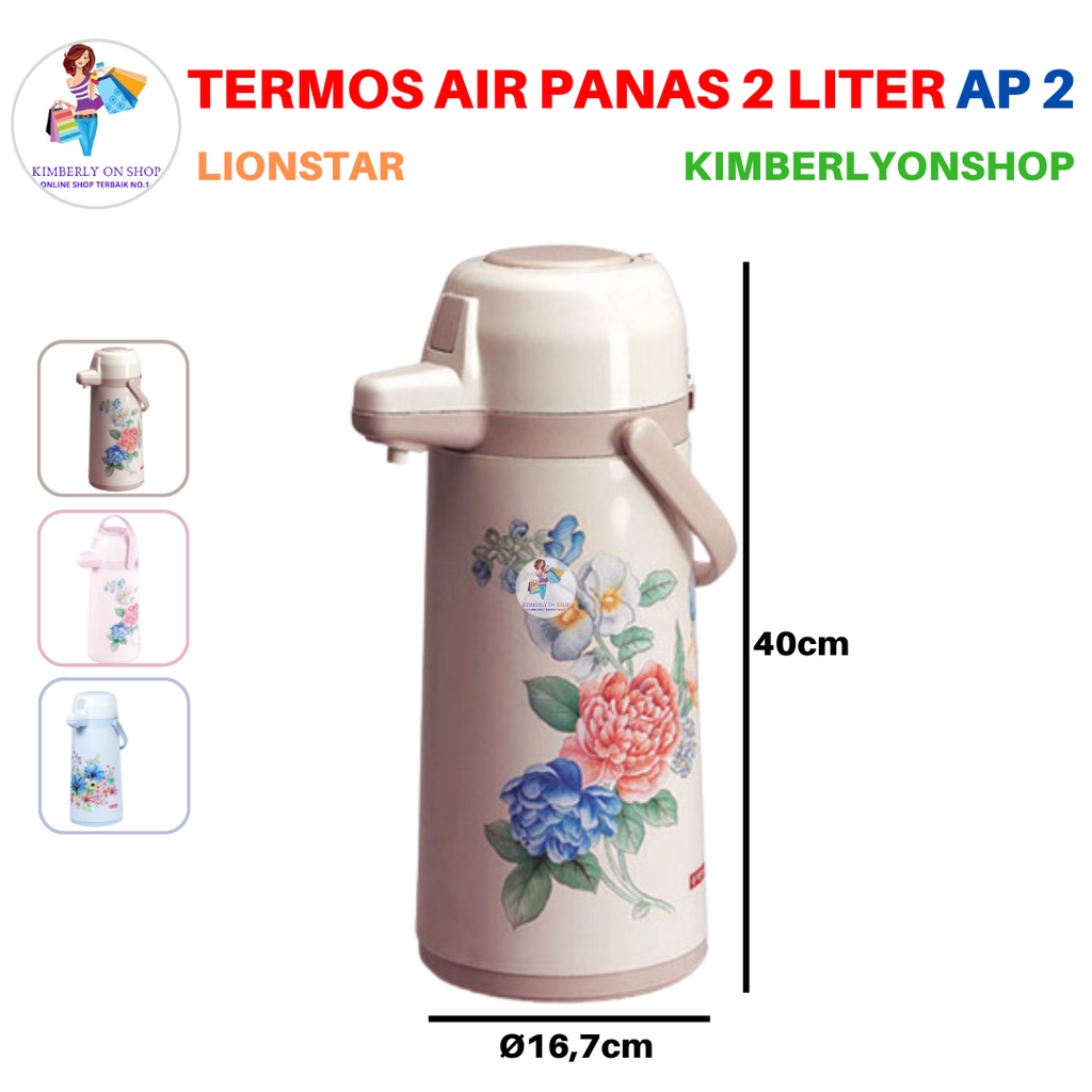 Termos air panas Pompa Air Pot 2 Liter AP 2 Lion Star