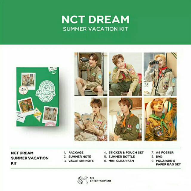 NCT DREAM - 2019 NCT DREAM SUMMER VACATION KIT