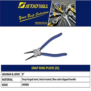 Tang Snap Ring 9" 400882 JETJO TOOLS / Snap RIng Pliers LAKONI PRO