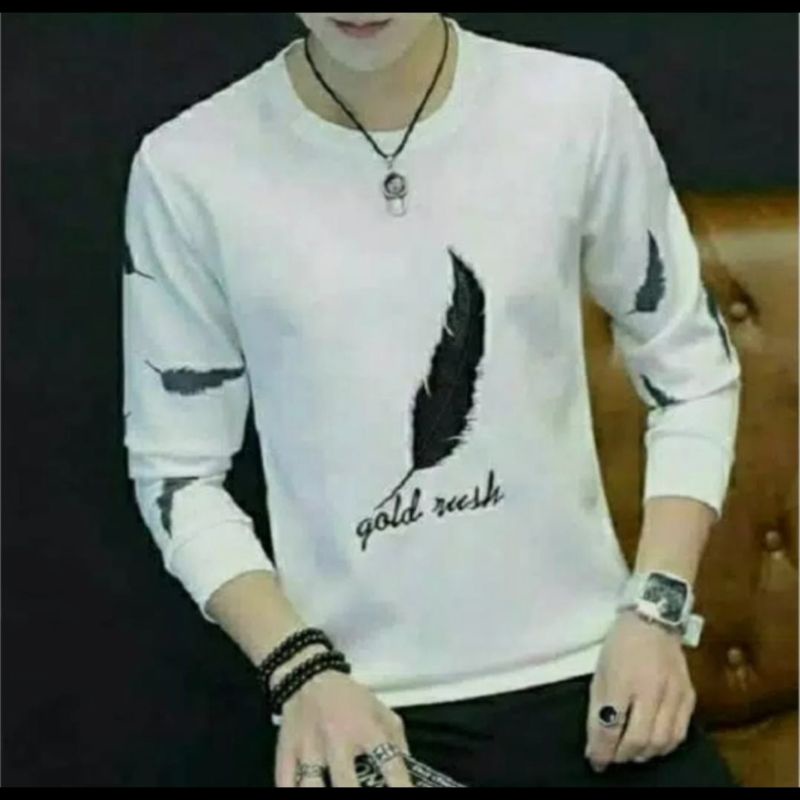 KAOS PRIA LENGAN PANJANG KOREAN STYLE TERMURAH / FASHION PRIA / KAOS KOREA