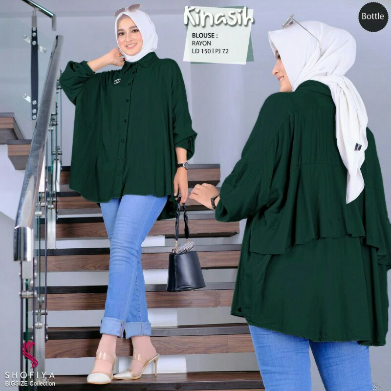 KINASIH Blouse Big Size Ori by Shofiya