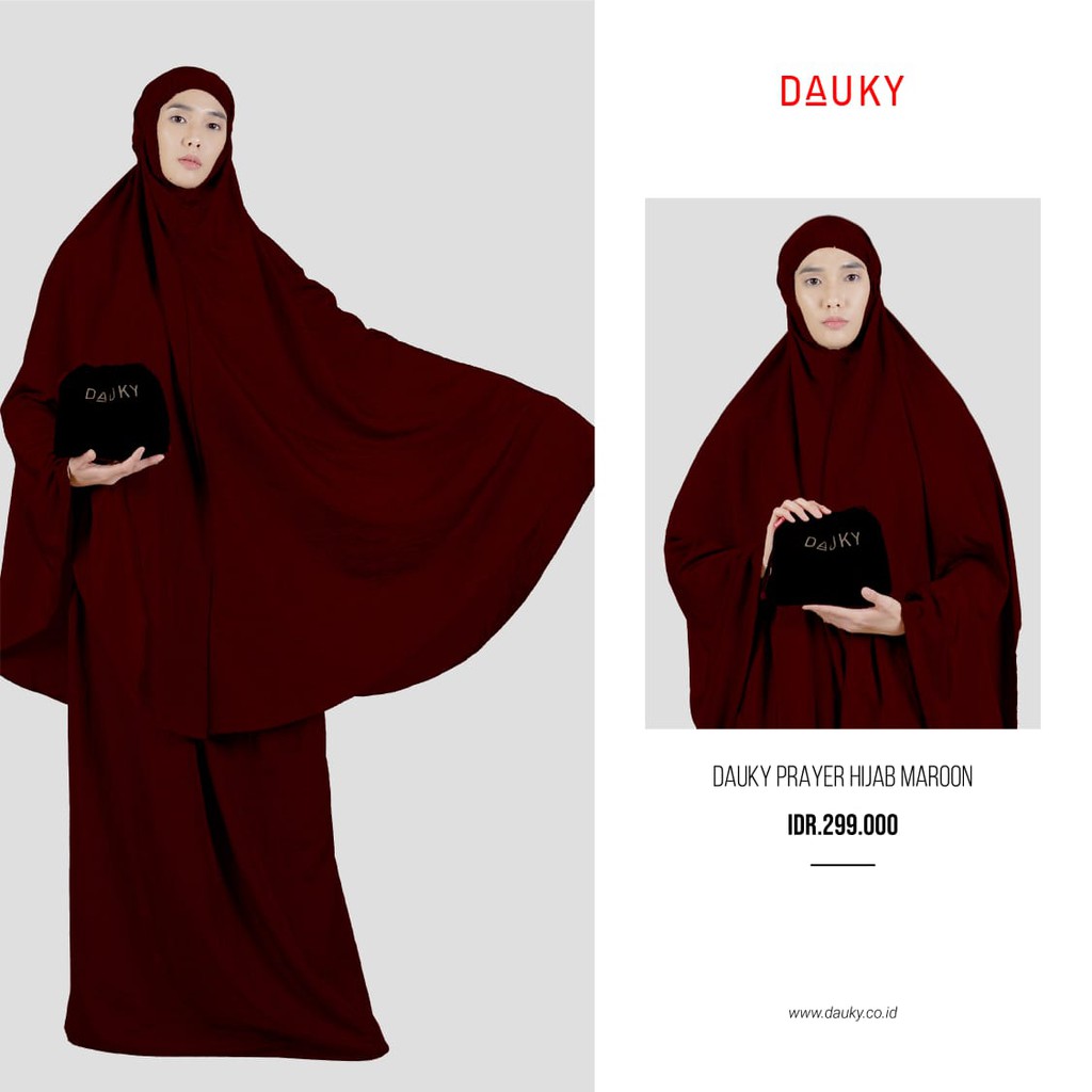 MUKENA DAUKY - DAUKY PRAYER HIJAB