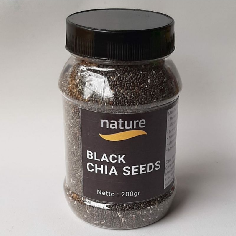 

Organic Black Chia Seeds - 200gr