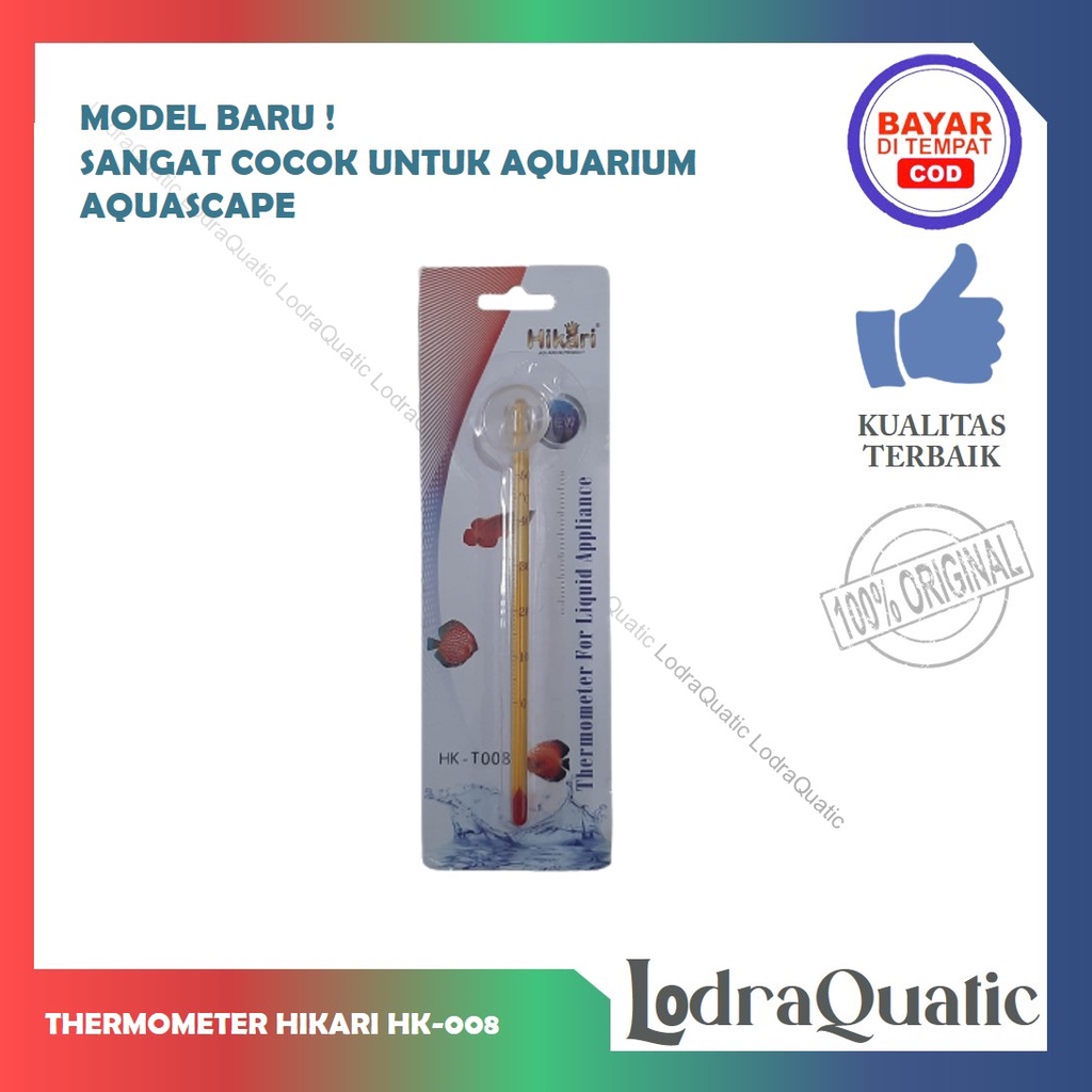 {TERMOMETER KUNING} | PROMO !THERMOMETER AQUARIUM HIKARI HK-T008 TERMOMETER AQUARIUM THERMOMETER AQUASCAPE TERMOMETER MINI