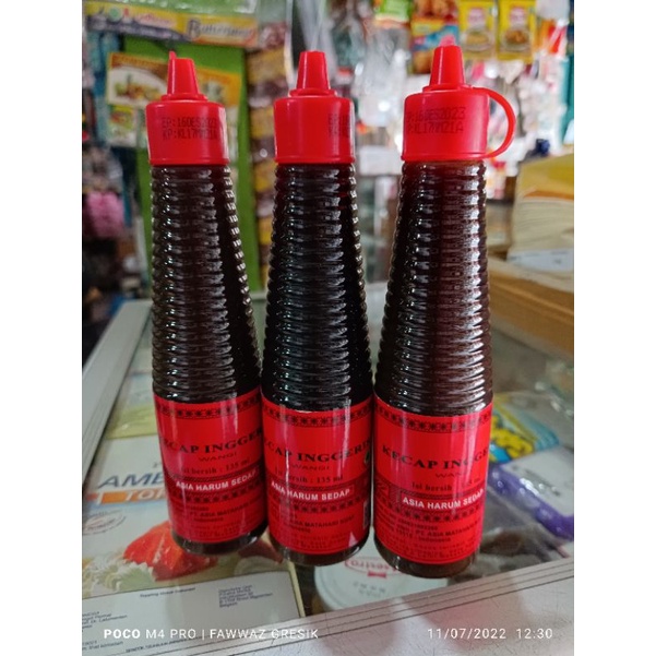 Kecap Inggris Kecap Inggeris Asia Harum Sedap 135 ml Saos Inggeris Worchestershire Sauce