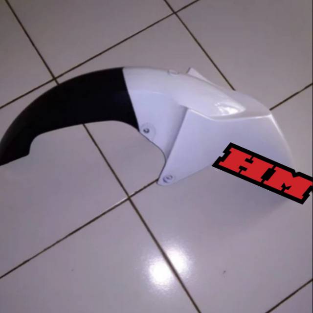 cover body Spakbor depan BLADE LAMA, putih terlaris