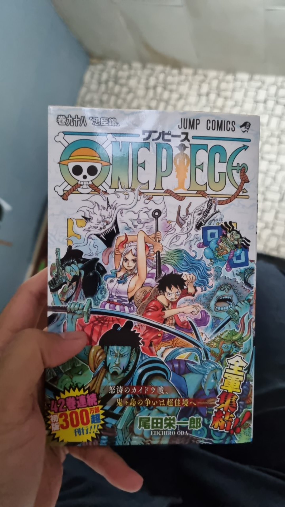 One Piece Vol 96 97 98 Japanese Manga Shopee Indonesia