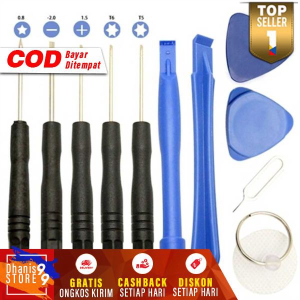 Peralatan Obeng Pembuka HP Tablet Laptop PC Reparasi Tools Set Smartphone Lengkap Handphone