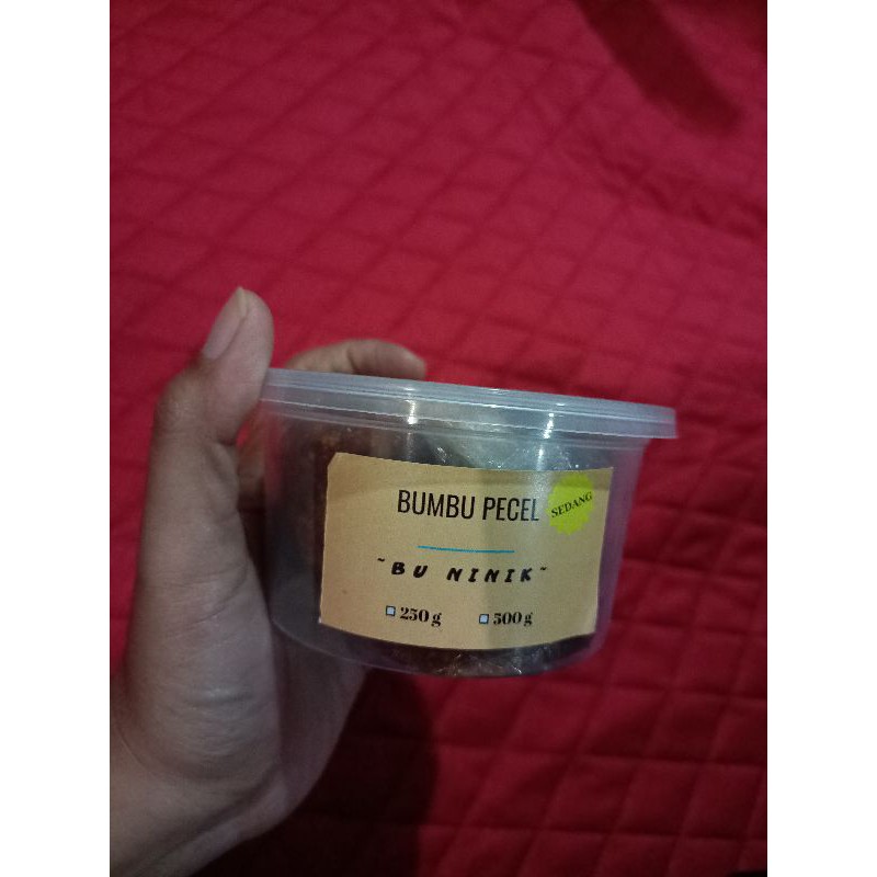 

bumbu pecel pedas homemade 250gr