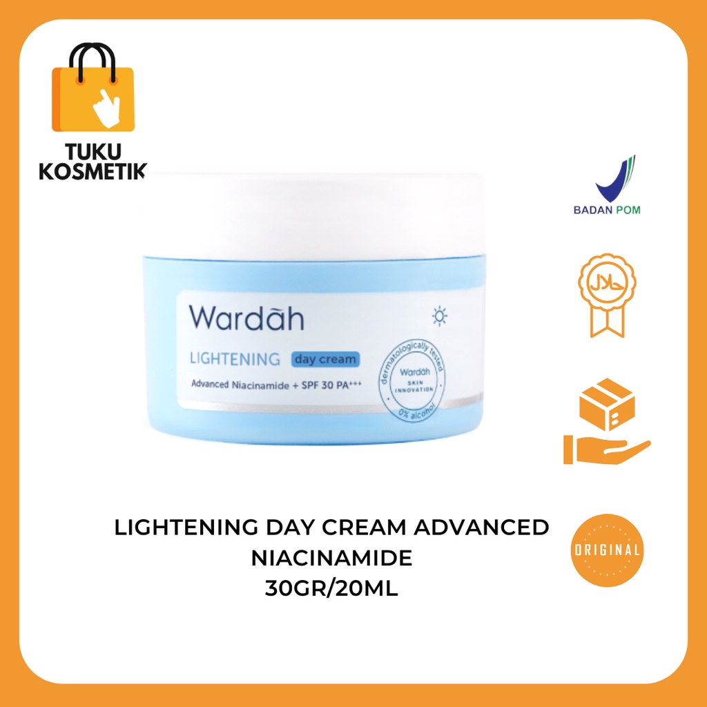 Jual Wardah Lightening Day Cream Advanced Niacinamide 30gr/20ml