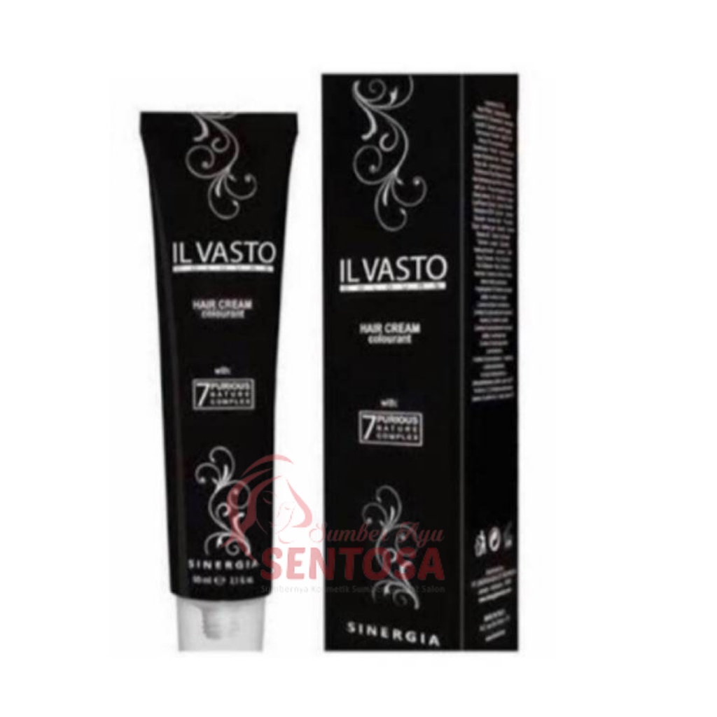 Ilvasto Hair Color 60ML/Pewarna Rambut/Semir Rambut