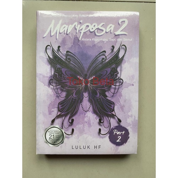 Jual Novel Mariposa 2 Part 2 Luluk HF Shopee Indonesia