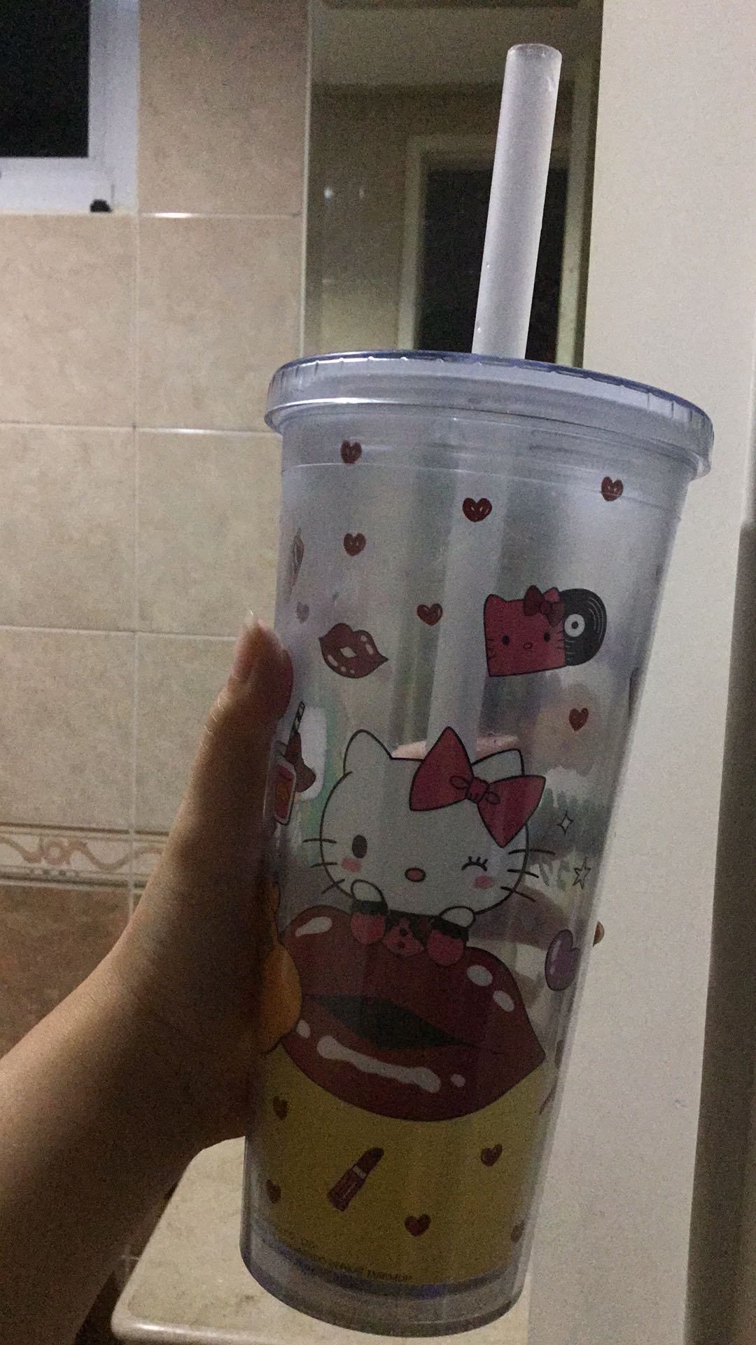 Tumbler Acrylic Hellokitty X Kokumi