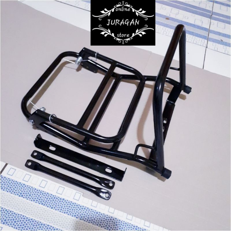 backrack madrid rak belakang vespa back rack vespa