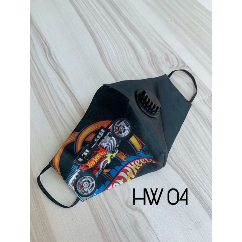 Masker Stylish HotWheels Series