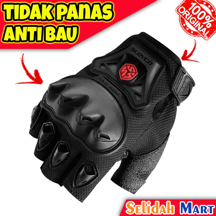 SARUNG TANGAN MOTOR PRIA SCOYCO SARUNG TANGAN MOTOR TRAIL TOURING RIDING MOTOR CROSS ORIGINAL HE281