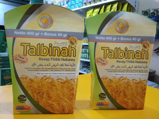 

termurah!!! Talbinah resep Thibb Nabawy 400gr + 40 gr Tepung Gandum