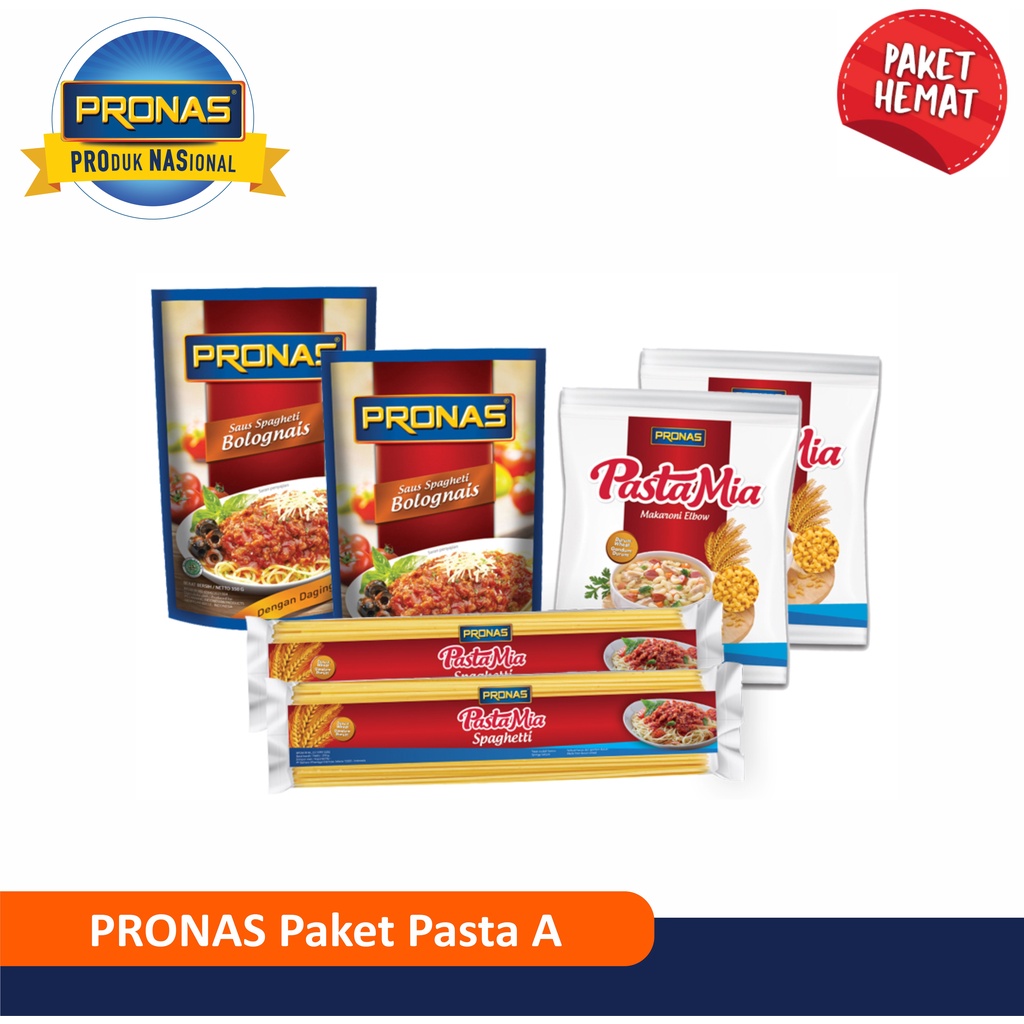 

PRONAS Paket Aneka Pasta A bundling 6 pcs