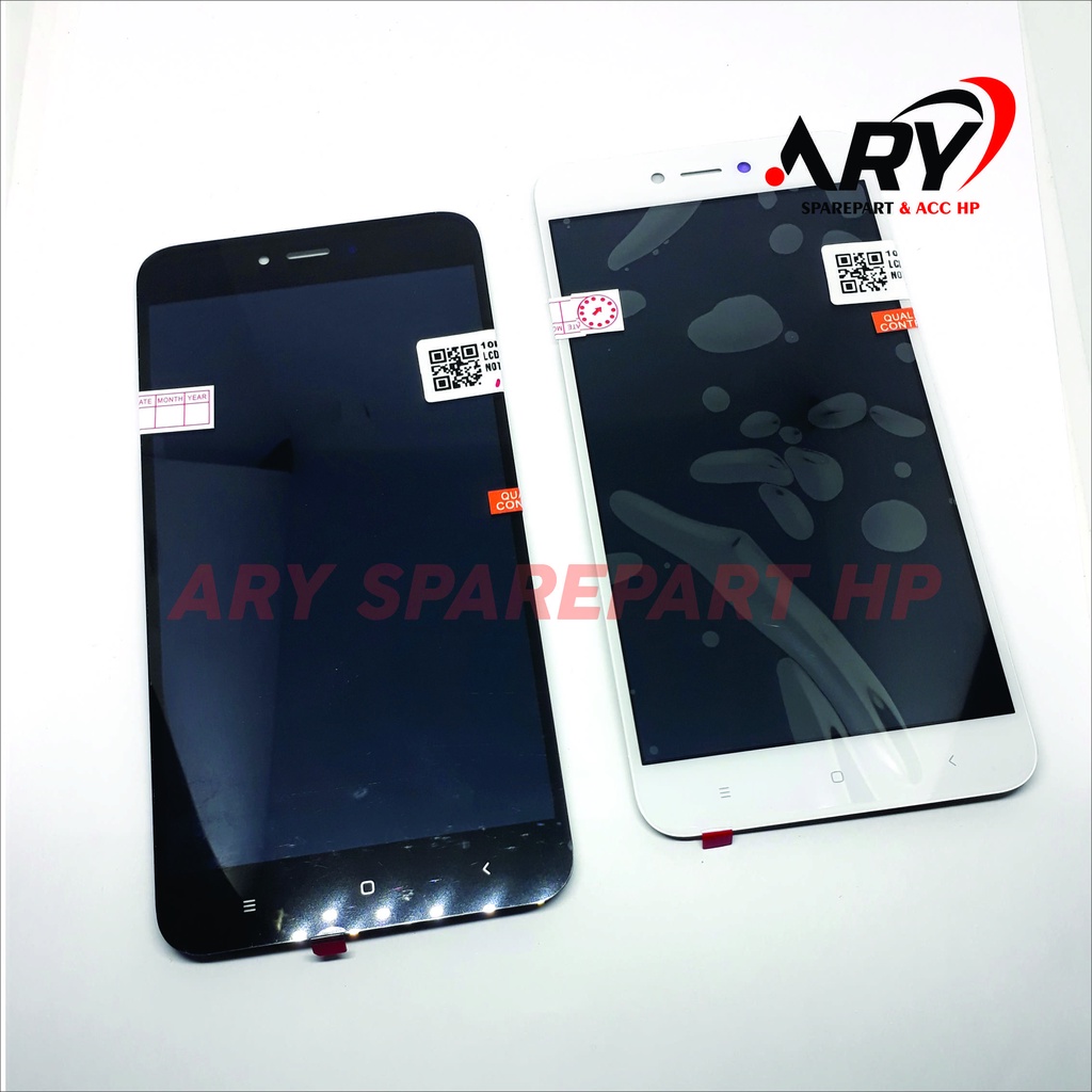 LCD XIAOMI REDMI NOTE 5A FULLSET BERGARANSI HITAM - PUTIH