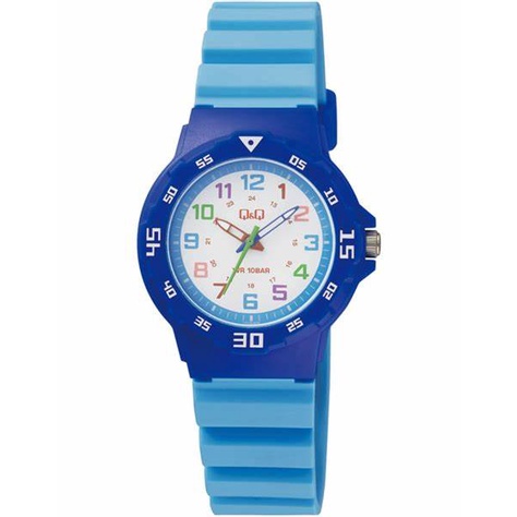 SALE Jam Tangan Anak Lucu Rubber Colorful Analog Original Q&amp;Q QNQ QQ VR19 VR19J Series