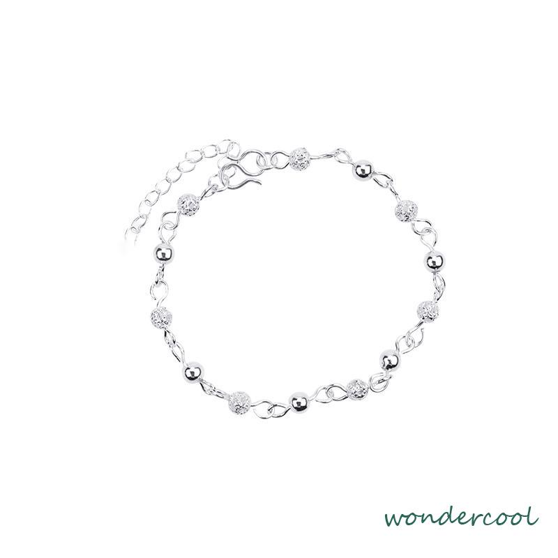 Gelang Kaki Sterling Silver 925 Gaya Korea Untuk Wanita Aksesoris Fashion -Won