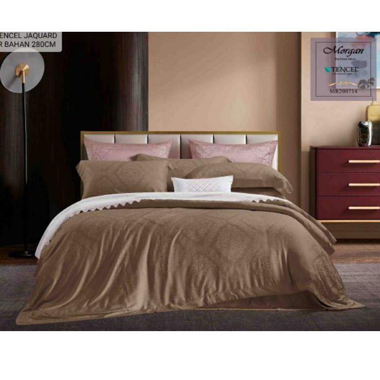 KAIN BAHAN SUTRA TENCEL KINGKOIL JAQUARD ( HARGA PER METER) ,