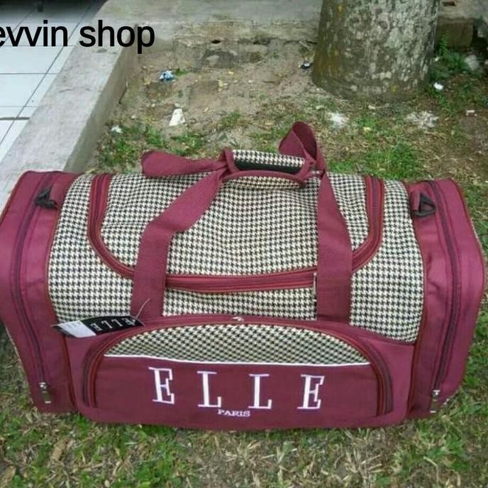 TAS PAKAIAN TRAVEL BAG ELLE TAS PRIA /TAS WANITA /TAS MUDIK VOLUME 50L