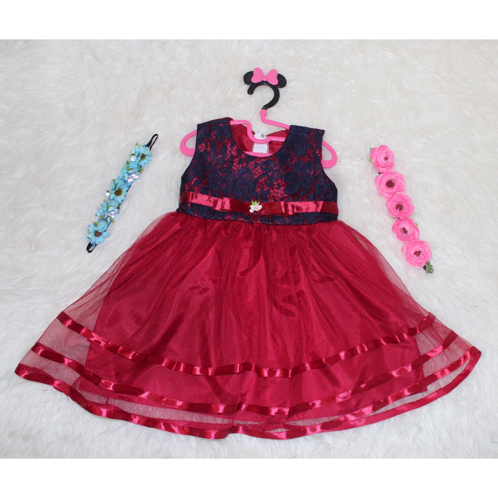 Dress Kids Sari/Diskon pakaian Anak kecil Sale!!!/Baju Pesta Anak Best Seller