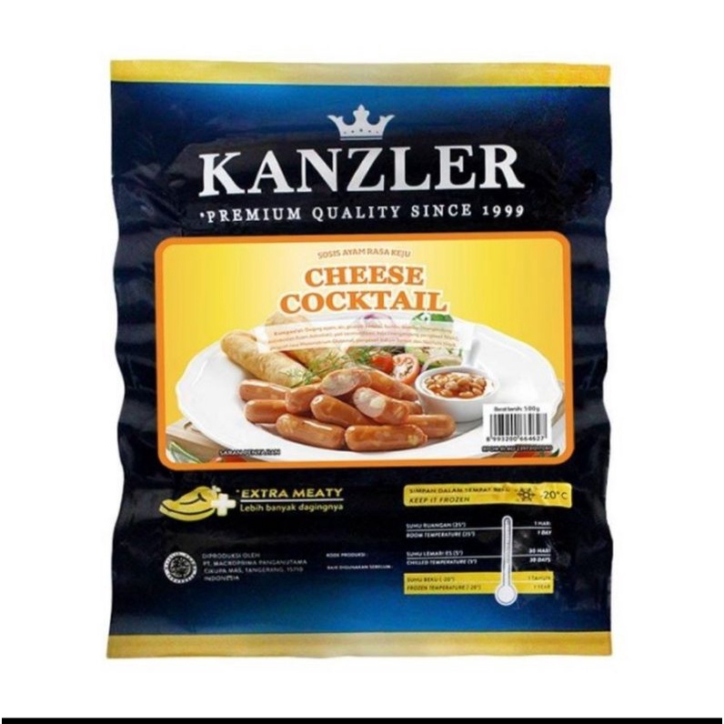 

Sosis Cheese Cocktail KANZLER 500gr