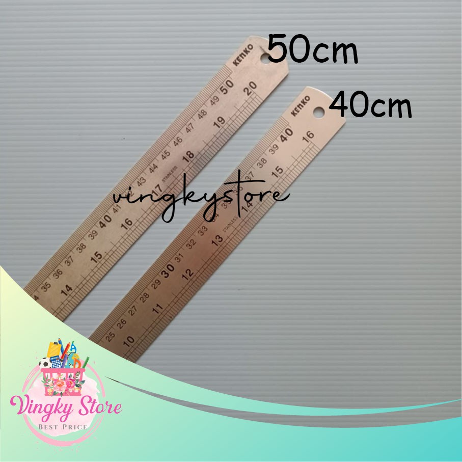 

Ruler / Penggaris Besi Kenko